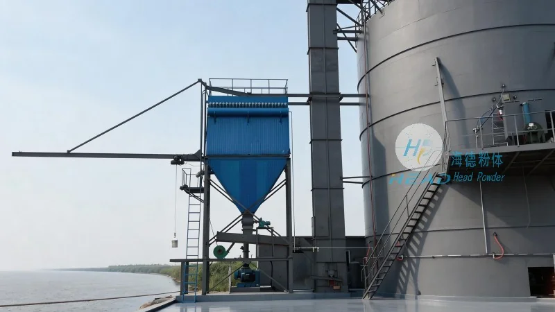 サウジアラビア・ジュバイルリチウム電池パウダー無塵閉鎖パイプライン輸送完全セットプロジェクト