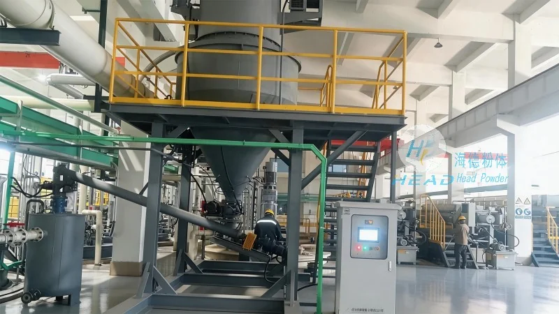 製薬用スターチの空気搬送ソリューション