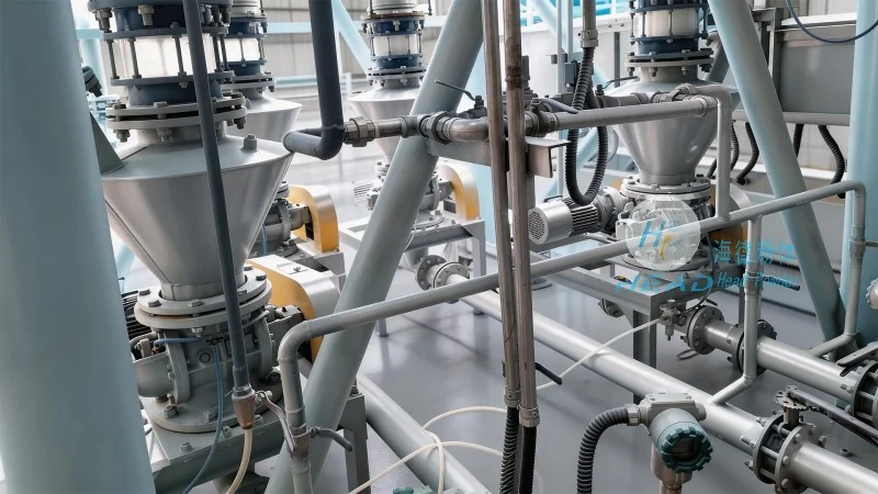 リン酸塩岩粉末用空気搬送ソリューション